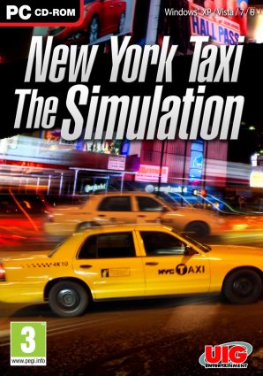 New York Taxi The Simulation box art