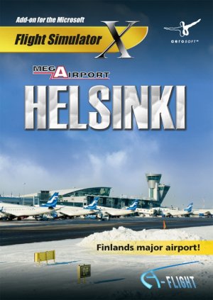 Mega Airport Helsinki (for FSX) box art