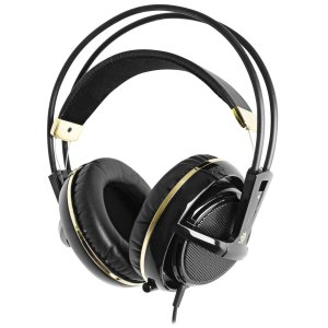 SteelSeries Siberia v2 Full-Size Headset: Black-Gold Plated box art