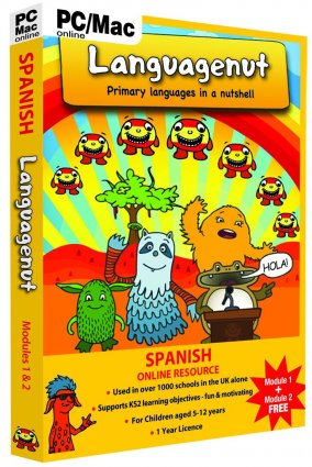 Languagenut Modules 1 & 2 Spanish box art