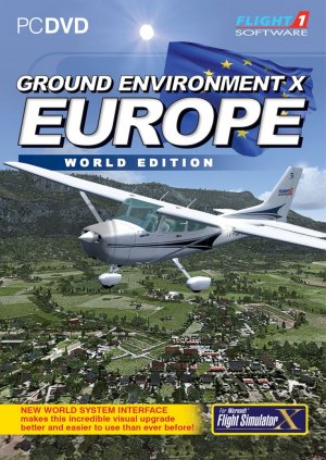 Ground Environment X Europe World Edition for FSX box art