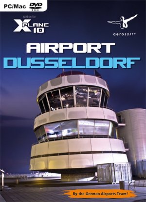 Airport Dusseldorf (for X-Plane 10) box art