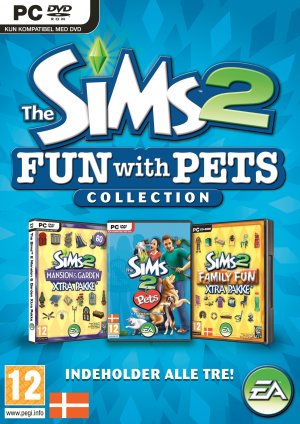 Sims 2: Fun With Pets Collection (DK) box art