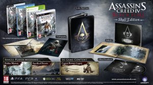Assassin's Creed IV (4) Black Flag Skull Edition box art