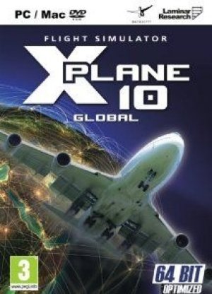 X Plane 10 Global - 64 Bit box art