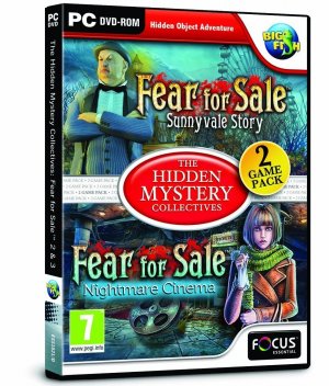 Fear for Sale 2 and 3 box art