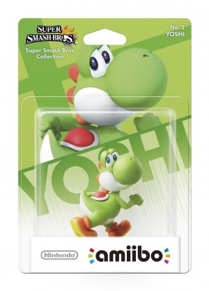 Nintendo Amiibo Super Smash Bros Yoshi Character box art