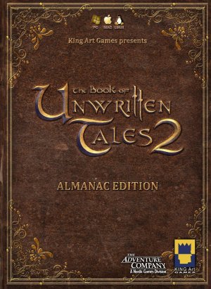 The Book of Unwritten Tales 2 Almanac Edition box art