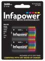 compare prices for Infapower 2xC Size 2600mAh Rechargeable Batteries on PC