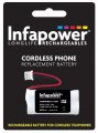 compare prices for Infapower 2x AAA Ni-Mh 600mAH Cordless Phone Replacement Batteries on PC