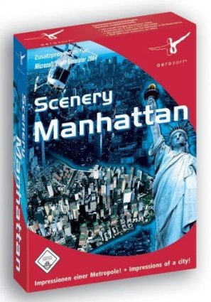 Scenery Manhattan for FS2004 box art