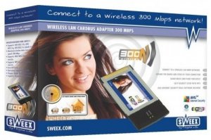 Sweex LW311 WLAN Cardbus Adapter 300 Mbps box art