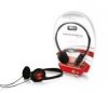compare prices for Sweex Lightweight Headphones - Black/Red on PC