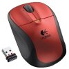 compare prices for Logitech M305 Wireless Mouse - Crimson Red on PC