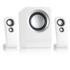 compare prices for Speedlink Vivente 2.1 Subwoof Speaker System - White & Silver on PC