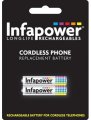 compare prices for Infapower 2x AAA Loose Ni-Mh 700mAH Cordless Phone Replacement Batteries on PC