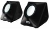 compare prices for Trust Cone Portable Notebook Speakers - Black on PC