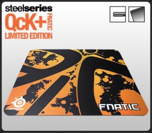 SteelSeries QcK+ Limited Edition (Fnatic) Mouse Pad box art
