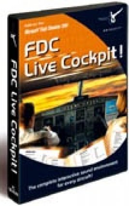 FDC Live Cockpit for FS2004 & FSX box art