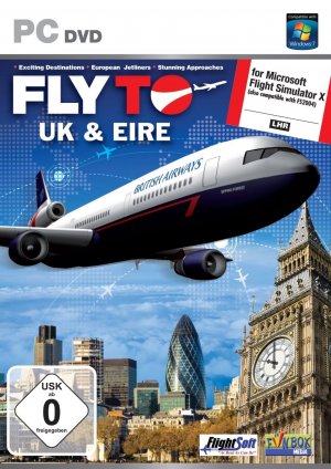 Fly to the UK & Eire box art