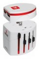compare prices for Skross World Travel Adapter 2 & USB Charger - White on PC