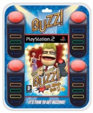 Buzz! The Music Quiz with 4 Buzzers box art
