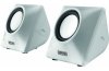 compare prices for Trust Cone Portable Notebook Speakers - White on PC