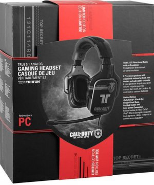 Call of Duty Black Ops ProGaming Analogue Headset box art