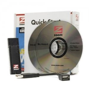 Zoom Wireless 54Mbps USB 2.0 Adapter box art