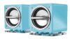 compare prices for Trust CUBE Portable Notebook Speakers - Blue on PC
