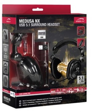 Speedlink Medusa NX USB 5.1 Gaming Headset box art