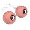 compare prices for Saitek Expression USB Speakers - Pink Butterfly on PC