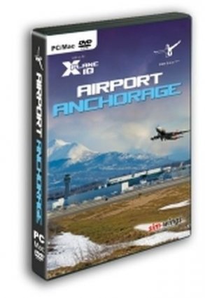 Airport Anchorage X Plane 10 box art