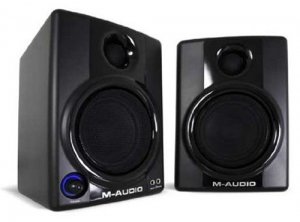 Pinnacle M-Audio Studiophile AV30 Active Desktop Speakers box art