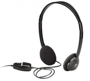 Logitech Dialog 220 Headphones box art