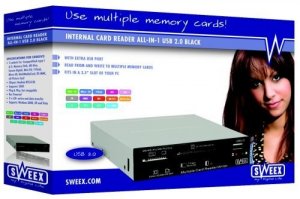 Sweex CR005V3 All-in-1 Int Card Reader box art