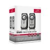 compare prices for Speedlink Brave Stereo Speaker System - Black & Silver on PC