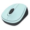 compare prices for Microsoft Wireless Mobile Mouse 3500 - Aqua Gloss Blue on PC