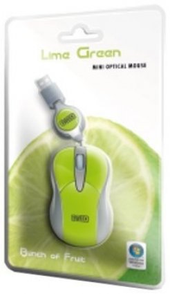 Sweex MI055 Mini Optical USB Mouse - Green box art