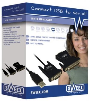 Sweex CD005 USB to Serial Cable box art