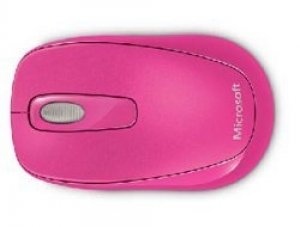 Microsoft Wireless Mobile Mouse 1000 Magenta Pink box art