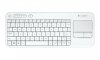 compare prices for Logitech Wireless Touch Keyboard K400 - White - 2.4ghz - Intnl on PC