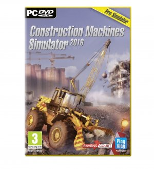 Construction Machines Simulator 2016 box art