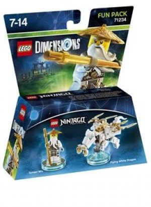 Lego Dimensions Ninjago Fun Pack - Sensei Wu (White Ninja) box art