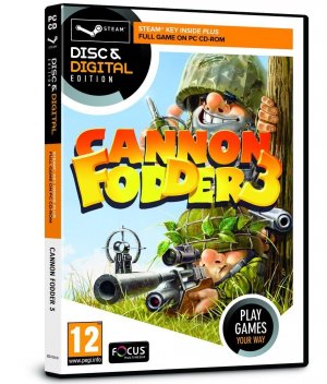 Cannon Fodder 3 box art