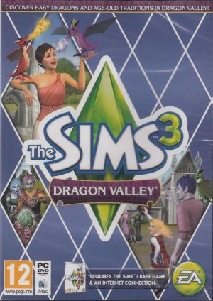 Sims 3 Dragon Valley Sims 3 Dragon Valley box art