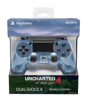 Sony PlayStation DualShock 4 - Grey Blue box art