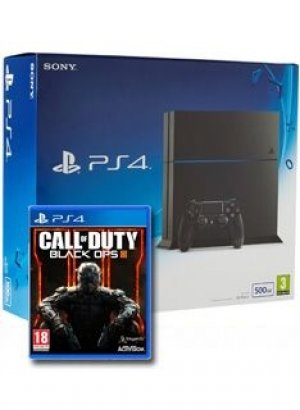Sony PlayStation 4 500GB Console with Call of Duty Black Ops III box art