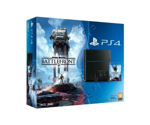 Playstation 4 Console 500GB with Star Wars Battlefront box art
