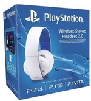 Wireless Stereo Headset (White) box art